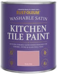 Rust-Oleum Satin Kitchen Tile Paint 750ml - Dusky Pink