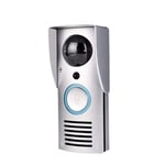 QCHEA Wireless Video Doorbell Interphone Security Intercom System with Rain Cover, Supports SD Card, Vision Camera, Two-Way Talk for Private Houses, Villas, Offices, Hotels