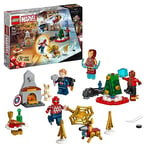 LEGO 76267 Marvel Avengers Advent Calendar 2023 with 24 Gifts incl. Captain America, Spider-Man, Iron Man plus More Superhero Minifigures, Christmas Countdown Gift for Kids