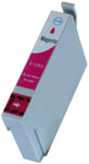 Peach Kompatibel med Epson Stylus Office BX 305 FW Plus bläckpatron, 14ml, magenta
