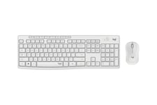 Logitech MK295 Silent - sats med tangentbord och mus - Hebreiska - offwhite Inmatningsenhet