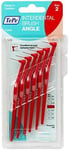 TePe Angle Red Interdental Brushes (0.5mm - Size 2) / Easy and simple interspac