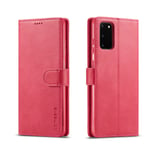 LC.IMEEKE Plånboksfodral till Samsung Galaxy S20 - Rosa