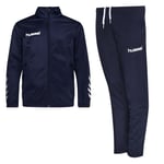 Hummel Promo Treningsdress - Navy Barn male