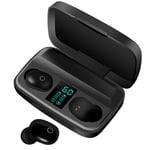 True  Stereo TWS Earbuds Bluetooth 5.0  Earphones Contact Control Bass Deep9187