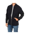 G Star Raw Mens jacket with zipper closure and adjustable drawstring bottom D01482 - Blue - Size X-Small