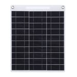 15W Solpanel 5V Polysilikon Dubbel USB Flexibel Bärbar Utomhus Solcell Bil Fartyg Camping Vandring Rese Telefonladdning