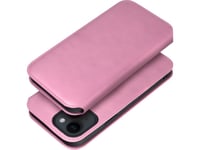 Oem Kabura Dual Pocket Book Do Xiaomi Redmi Note 13 5G Jasny Różowy