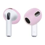 Beskyttet Apple AirPods 3 Headphone silikonecover - Pink