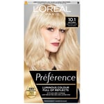 L'Oréal Paris Préférence Infinia Hair Dye (Various Shades) - 10.1 Helsinki Very Light Ash Blonde