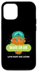 Coque pour iPhone 13 Skate or Die Live Fast Die Later