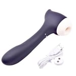 Lufttrycksvibrator för Klitorisstimulation - Orgasmgaranti -  Svart (Färg: Svart)