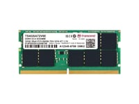 Transcend Ts4gsa72v6e Pc-Arbetsminnesmodul Retail Ddr5 32 Gb 1 X 32 Gb Ecc 5600 Mhz 262-Pin So-Dimm Ts4gsa72v6e