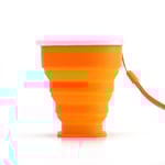 Hopfällbar mugg, kaffe- och vattenmuggar, bärbar hopfällbar mugg