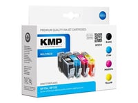 KMP MULTIPACK H151V - Pack de 4 - noir, jaune, cyan, magenta - compatible - cartouche d'encre - pour HP Officejet 6812, 6815, 6820; Officejet Pro 6230, 6230 ePrinter, 6830, 6835