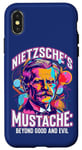 iPhone X/XS Nietzsche's Mustache Beyond Good And Evil Quote Philosophy Case