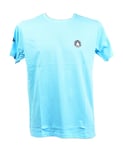 T Shirt Homme Ted Lapidus En Coton Confort Et Qualité Cassien Col Rond Turquoise