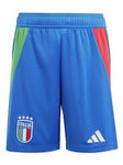 adidas Junior Italy Away Replica Short -blue, Blue, Size 11-12 Years
