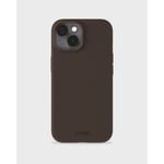 holdit iPhone 15 Mobilskal Silikon Chocolate