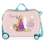 Disney Princesas Children's Suitcase Pink 50x39x20cm Rigid ABS Combination Closure Side 34L 1.8 kg 4 Wheels