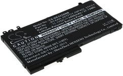 Kompatibelt med Dell Latitude E5550, 11.1V, 3400 mAh