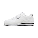 PUMA Unisex ST Runner V4 L Sneaker, White Black White, 4.5 UK