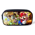 Super Mario Cartoon Pennfodral Stor Kapacitet Pennfodral Student Q