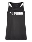 Puma Fit Fashion Ultrabreathe Allover Tank Sport T-shirts & Tops Sleeveless Black PUMA