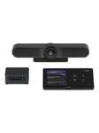 Logitech Small Microsoft Teams Rooms with Tap + MeetUp + Intel NUC - video conferencing kit - with Intel NUC Pro Kit NUC11TNKi5