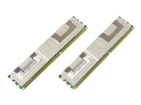 CoreParts - DDR2 - sats - 4 GB: 2 x 2 GB - FB-DIMM 240-pin - 667 MHz / PC2-5300 - Fullt buffrat - ECC - för Fujitsu PRIMERGY RX300 S3