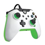 PDP Wired Controller: Neon White - Xbox Series X|S, Xbox One, Xbox, Windows 10/1