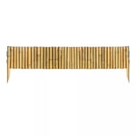 Bordure à planter bambou coloris naturel 120 x 20 cm