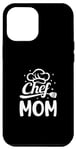 Coque pour iPhone 12 Pro Max Chef Mom Culinary Mom Restaurant Famille Cuisine Culinaire Maman