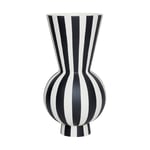 OYOY Toppu vase Ø14.5 cm Black-white