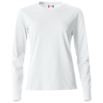 Clique Basic Långärmad tröja Vit Dam - M