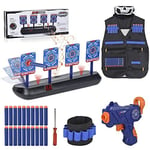Nerf Target,Electronic Digital Target for Nerf Guns Funny Gifts ​Toys for 5-10 Y