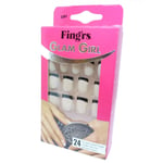Fing'rs Glam Girl Designer Nails #2261 Art finger nails tips 24 pieces
