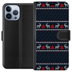 Apple iPhone 13 Pro Max Svart Plånboksfodral Tomtens Team