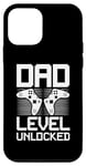 iPhone 12 mini Dad Level Unlocked Gamer Dad Fathers Day Best Gaming Papa Case