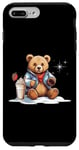 iPhone 7 Plus/8 Plus Cute Bear Milkshake Drink Strawberry Chocolate Cool Funny Case