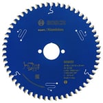 Bosch 2608644097 EXALH 56 Tooth Top Precision Circular Saw Blade, 0 V, Blue