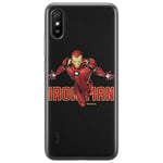 ERT GROUP Coque de téléphone Portable pour Xiaomi REDMI 9A Original et sous Licence Officielle Marvel Motif Iron Man 030 Parfaitement adapté à la Forme du téléphone Portable, Coque en TPU