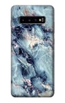 Innovedesire Blue Marble Texture Graphic Printed Case Cover For Samsung Galaxy S10 Plus