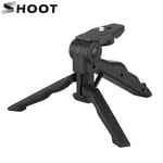 SHOOT Léger Trépied Pour GoPro Hero 5 4 3+ 3 SJCAM SJ4000 Trépied Stand Xiaomi Yi 4K DC DSLR SLR Appareil Photo