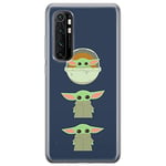 ERT GROUP mobile phone case for Xiaomi MI NOTE 10 Lite original and officially Licensed Star Wars pattern Baby Yoda 007 optimally adapted to the shape of the mobile phone, case made of TPU