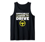 New Driver 2024 Teen Driver's License Licensed To Drive Tank Top
