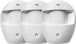 3 Pack Yale Pet PIR Motion Detector Sensor Pet Friendly SR & EF Alarms 868MHz