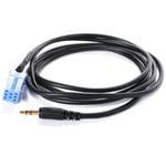 Cable jack 3.5 mini iso autoradio audio 5 jack mercedes classe a de 2007 - skyexpert