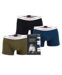 Tommy Hilfiger Mens 3-Pack Boxer Shorts in Multi colour - Multicolour Cotton - Size 2XL