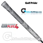 Golf Pride New Decade Multi Compound MCC Plus 4 Midsize Grips- Black / Grey x 13